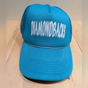 Diamondbacks Blue Trucker Hat Youth San Sun